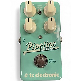 Used TC Electronic Pipeline Tap Tremolo Effect Pedal