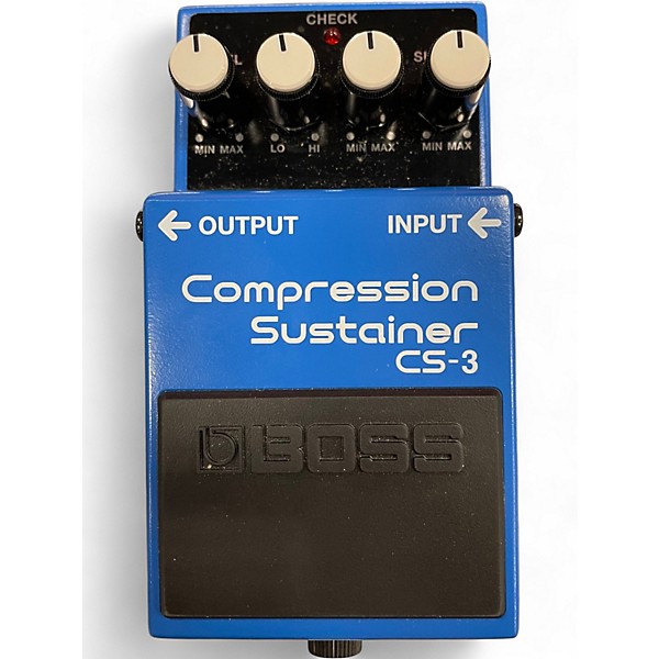 Used BOSS CS3 Compressor Sustainer Effect Pedal