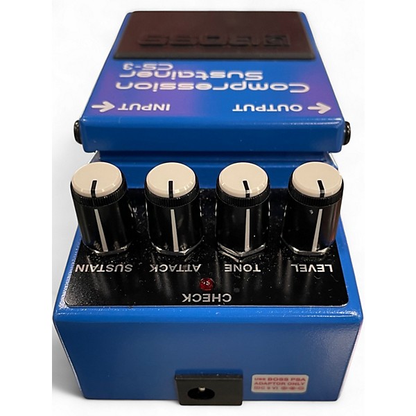 Used BOSS CS3 Compressor Sustainer Effect Pedal
