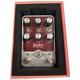 Used Universal Audio UAFX Ruby '63 Guitar Preamp