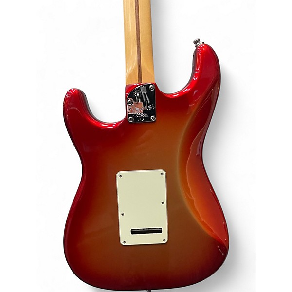 Used Fender AMERICAN DELUXE STRATOCASTER HSS SHAW SUNSET METALLIC Solid Body Electric Guitar