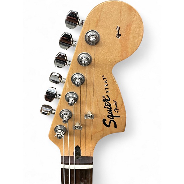 Used Squier Affinity Stratocaster Blue Solid Body Electric Guitar