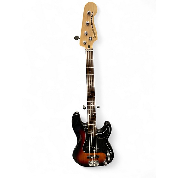 Used Squier PJ Bass Sunburst Electric Bass Guitar