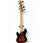 Used Squier PJ Bass Sunburst Electric Bass Guitar