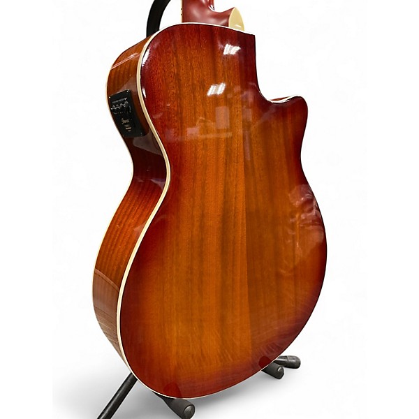 Used Ibanez AEG18 Left Handed 2 Color Sunburst Acoustic Electric Guitar