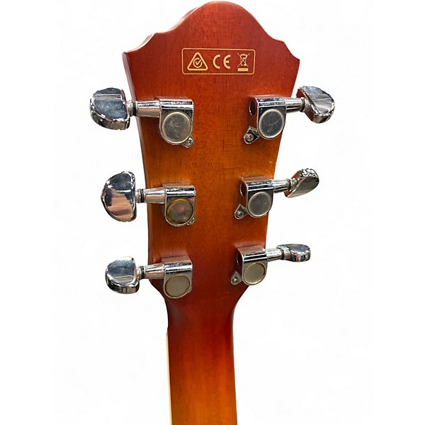 Used Ibanez AEG18 Left Handed 2 Color Sunburst Acoustic Electric Guitar