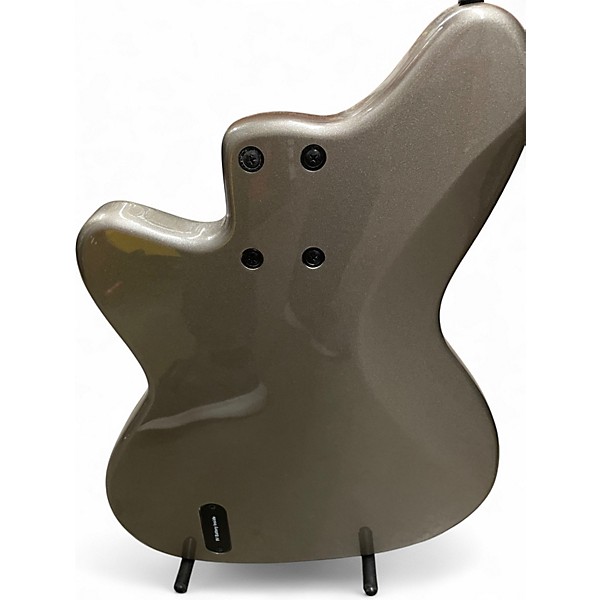 Used Ibanez TMB505 Silver Electric Bass Guitar