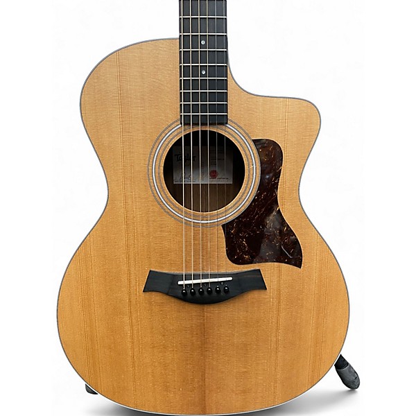 Used Taylor 214CE Natural Acoustic Electric Guitar