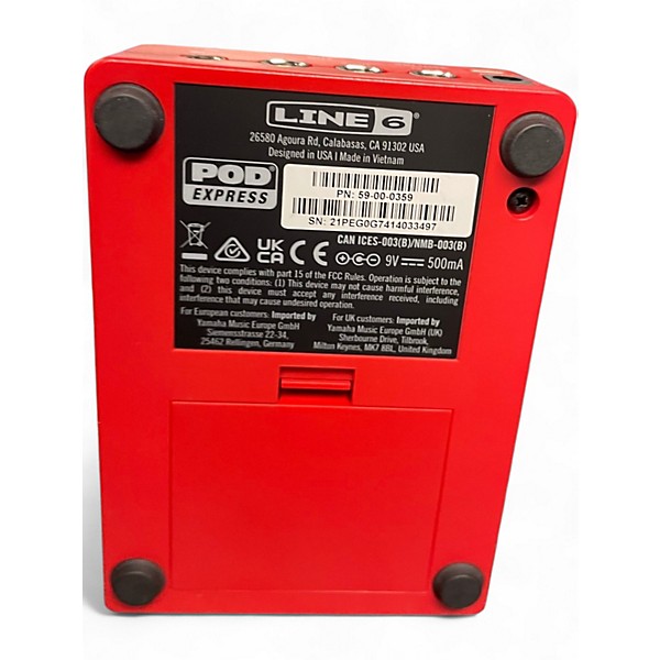 Used Line 6 POD express Effect Pedal