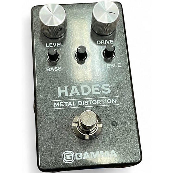 Used GAMMA Hades Metal Distortion Effect Pedal