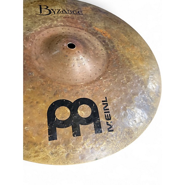 Used MEINL 14in BYZANCE DARK HI HATS BOTTOM Cymbal