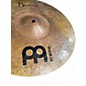 Used MEINL 14in BYZANCE DARK HI HATS BOTTOM Cymbal