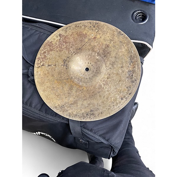 Used MEINL 14in BYZANCE DARK HI HATS BOTTOM Cymbal