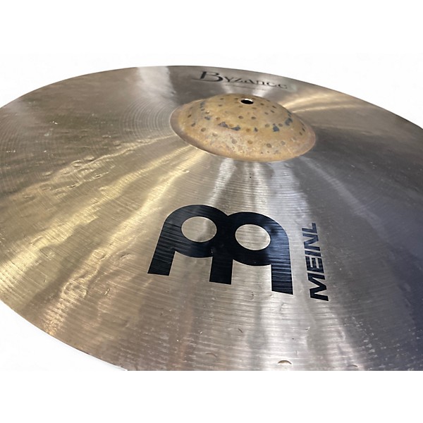 Used MEINL 21in POLYPHONIC RIDE Cymbal Cymbal