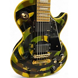 Vintage 2003 Gibson Zakk Wylde Signature Les Paul CAMO SWIRL  Solid Body Electric Guitar