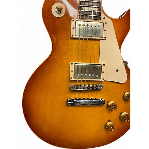 Vintage 1959 Gibson LP R8 Lemonburst Solid Body Electric Guitar