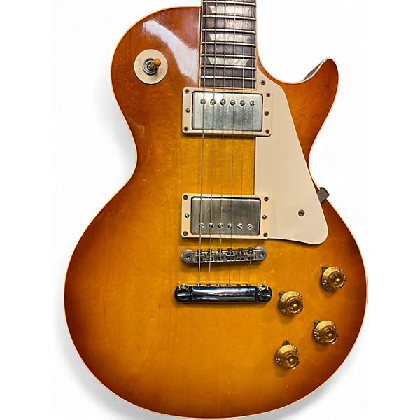 Vintage 1959 Gibson LP R8 Lemonburst Solid Body Electric Guitar