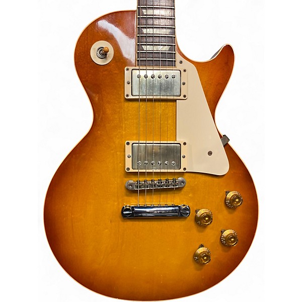 Vintage 1959 Gibson LP R8 Lemonburst Solid Body Electric Guitar