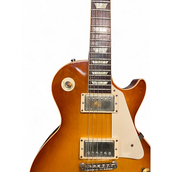 Vintage 1959 Gibson LP R8 Lemonburst Solid Body Electric Guitar