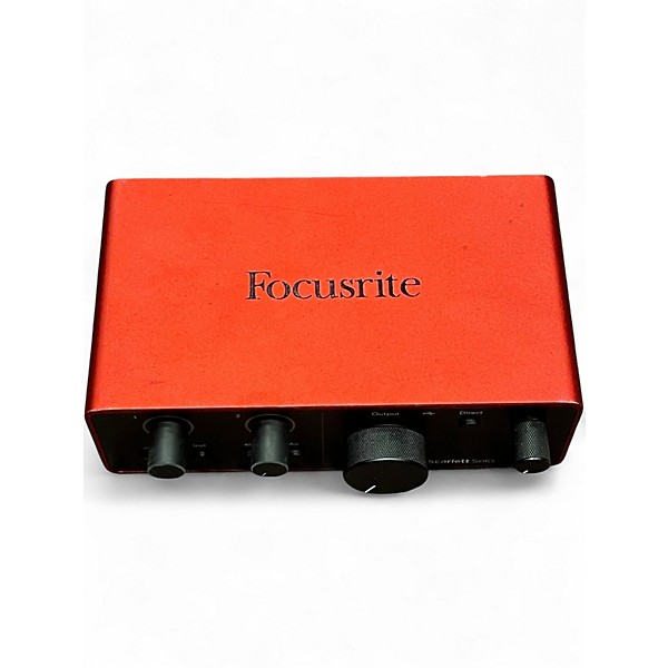 Used Focusrite Scarlett Solo Gen 4 Audio Interface