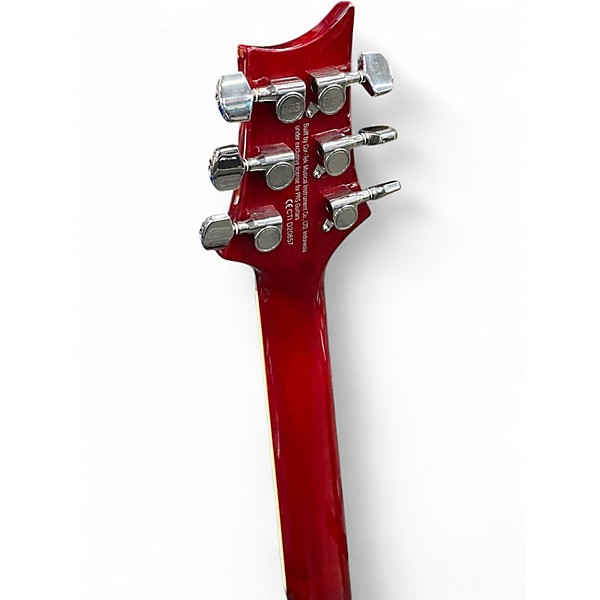 Used PRS Standard 24 Crimson Red Trans Solid Body Electric Guitar