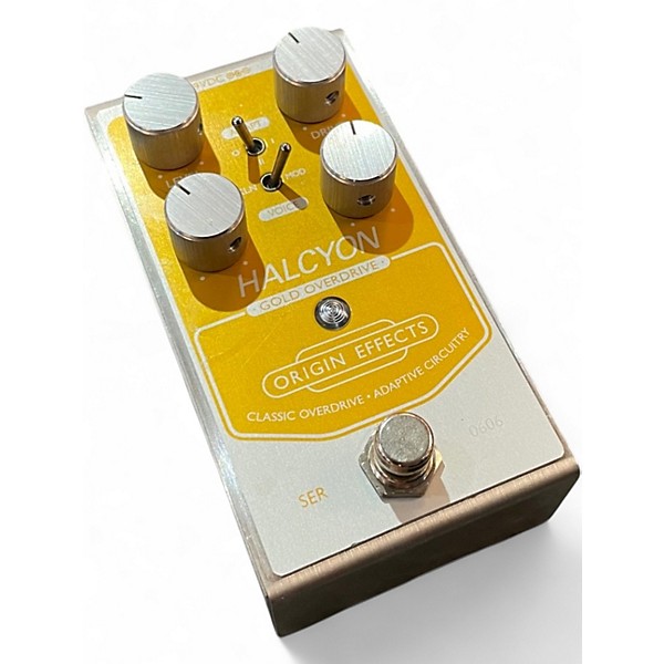 Used Origin Effects HALCYON GOLD OVERDRIVE Effect Pedal