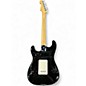 Used Fender Player Stratocaster Black Solid Body Electric Guitar