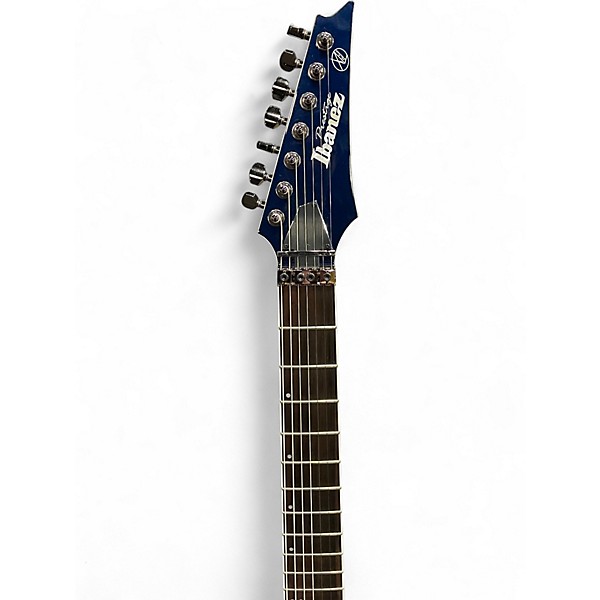 Used Ibanez RG2027XL 7 String Dark Tide Blue Solid Body Electric Guitar