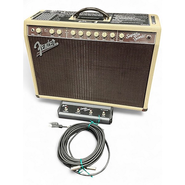 Used Fender Super Sonic 22 22W 1x12 Tube Guitar Combo Amp