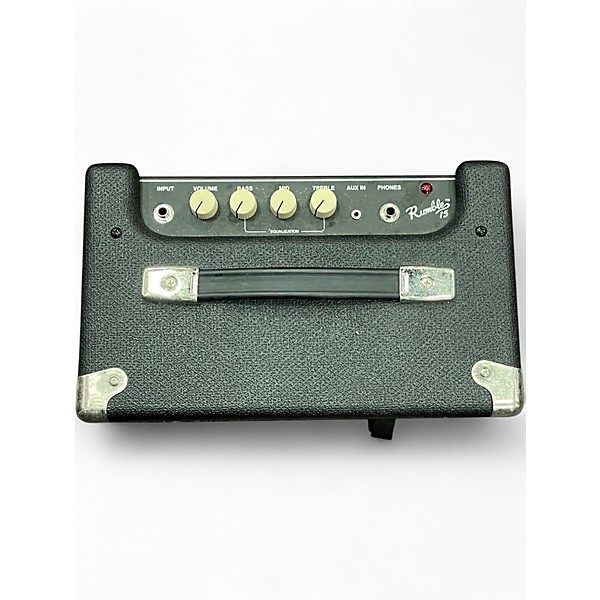 Used Fender Rumble 15 15W 1X8 Bass Combo Amp