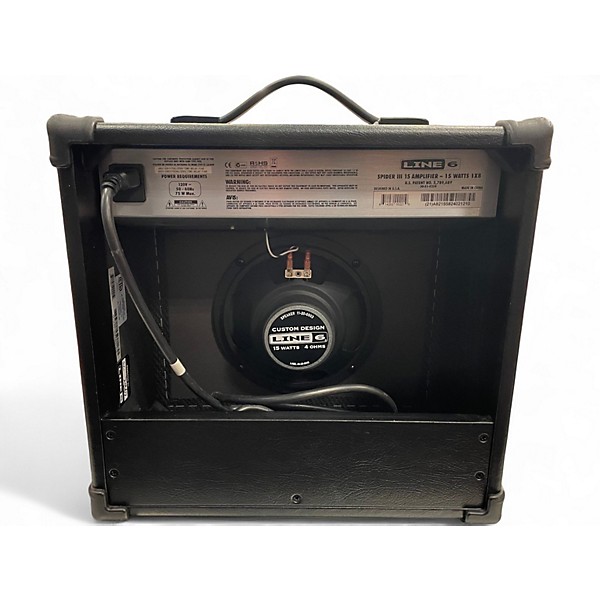 Used Line 6 Spider III 15 1X8 15W Guitar Combo Amp