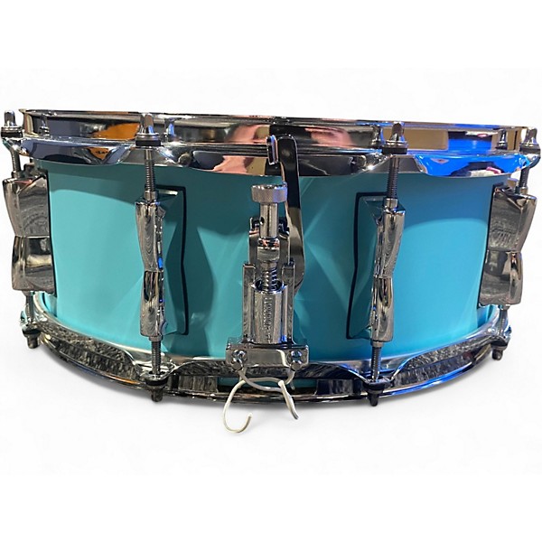 Used Yamaha 14X5.5 Stage Custom Snare Seafoam Green Drum