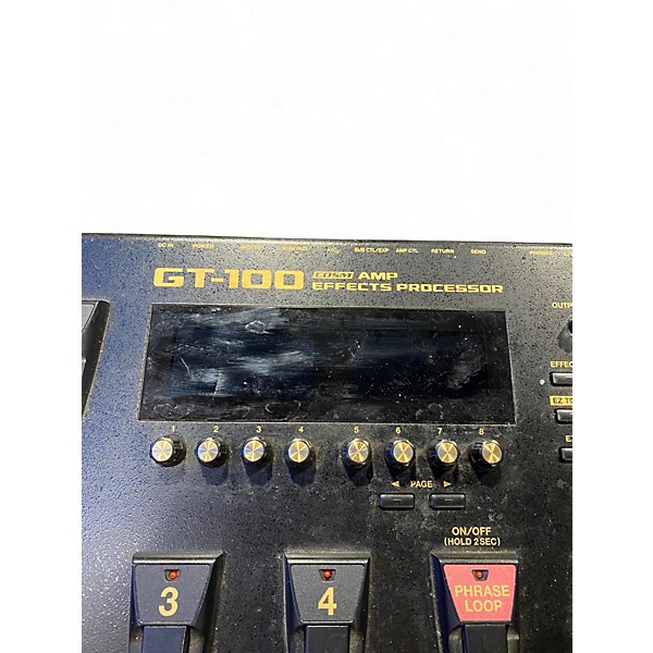 Used BOSS GT100 Effect Processor