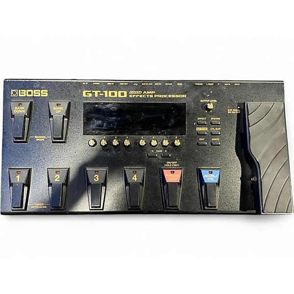 Used BOSS GT100 Effect Processor