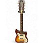Vintage 1960s Kay 1960's kay vanguard Tobacco Burst Solid Body Electric Guitar thumbnail