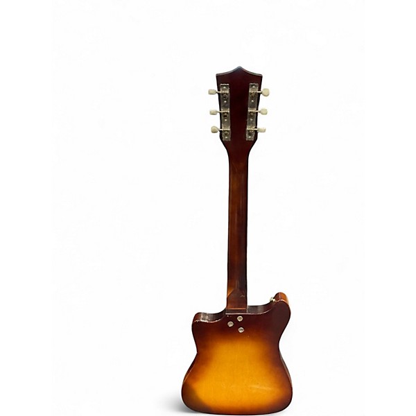 Vintage 1960s Kay 1960's kay vanguard Tobacco Burst Solid Body Electric Guitar