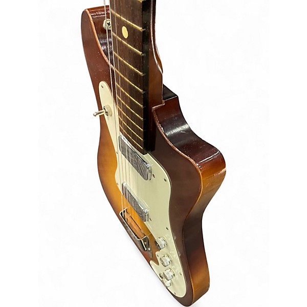 Vintage 1960s Kay 1960's kay vanguard Tobacco Burst Solid Body Electric Guitar