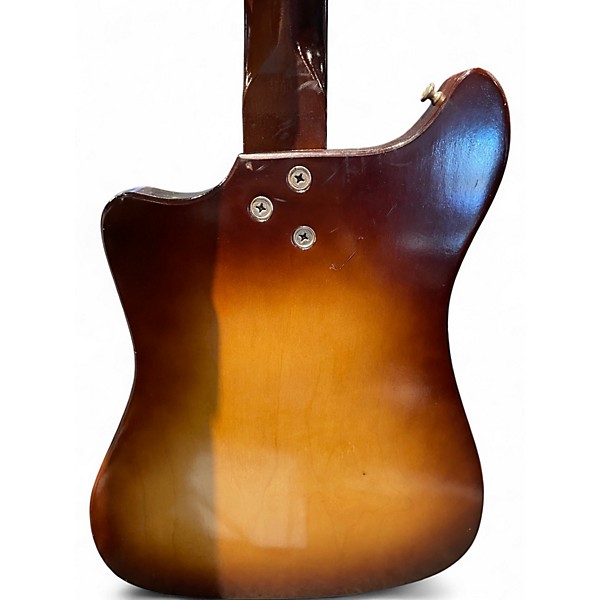 Vintage 1960s Kay 1960's kay vanguard Tobacco Burst Solid Body Electric Guitar