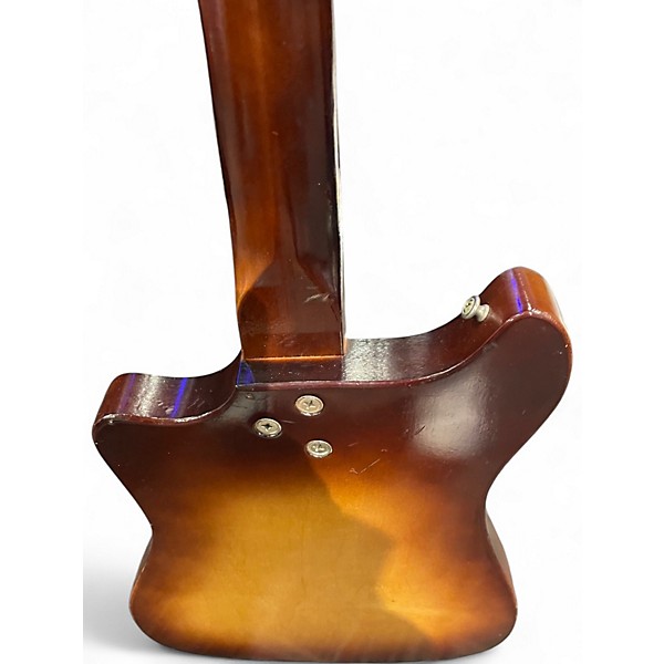 Vintage 1960s Kay 1960's kay vanguard Tobacco Burst Solid Body Electric Guitar