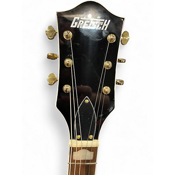 Used Gretsch Guitars G5427TG Black and Gold Hollow Body Electric Guitar