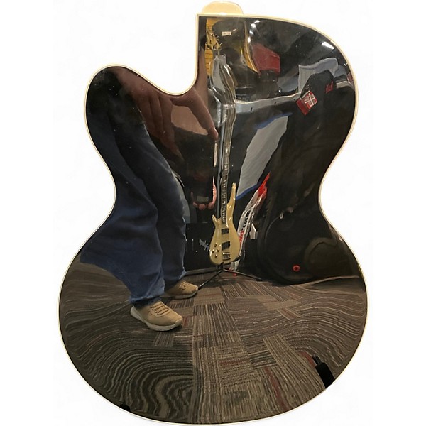 Used Gretsch Guitars G5427TG Black and Gold Hollow Body Electric Guitar