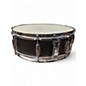 Used TAMA 14X5.5 Imperialstar Snare Black Oak Wrap Drum