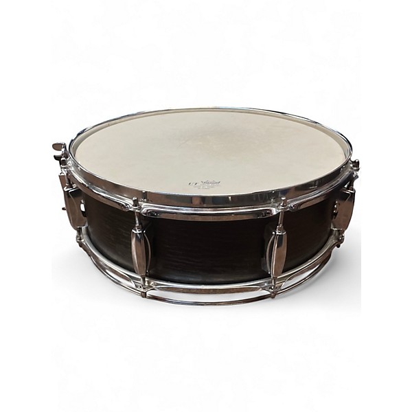 Used TAMA 14X5.5 Imperialstar Snare Black Oak Wrap Drum