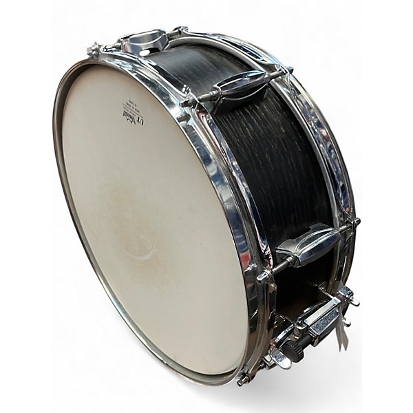 Used TAMA 14X5.5 Imperialstar Snare Black Oak Wrap Drum