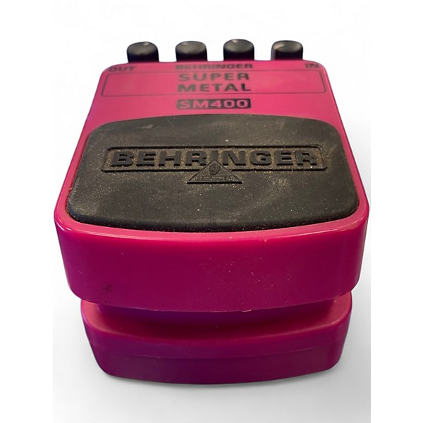 Used Behringer SM400 Super Metal Effect Pedal