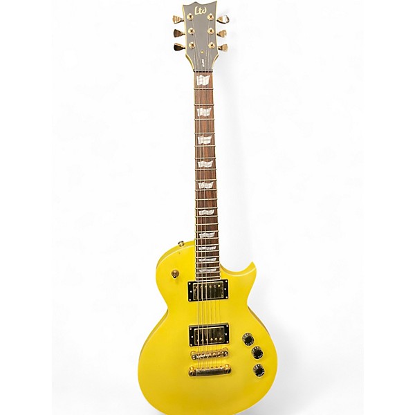 Used ESP LTD EC256 Antique White Solid Body Electric Guitar