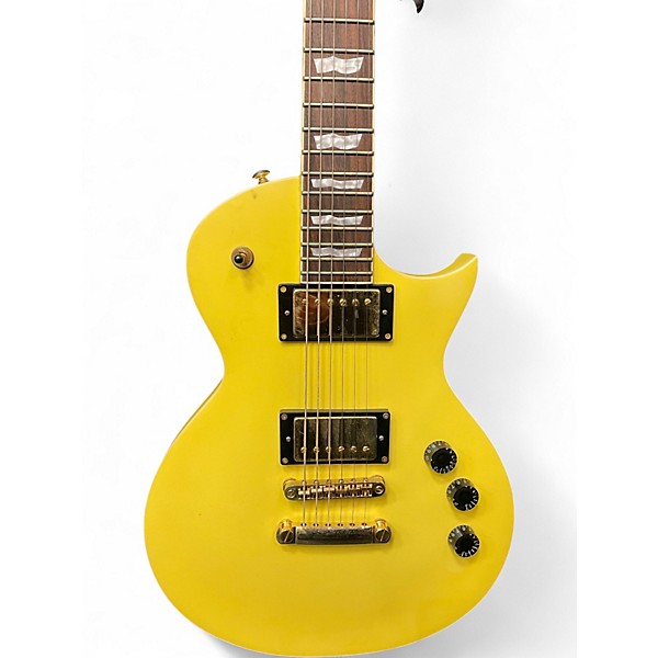 Used ESP LTD EC256 Antique White Solid Body Electric Guitar