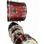 Used Ludwig 5 Piece BACKBEAT Wine Red Drum Kit