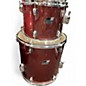 Used Ludwig 5 Piece BACKBEAT Wine Red Drum Kit
