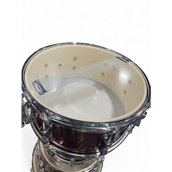 Used Ludwig 5 Piece BACKBEAT Wine Red Drum Kit